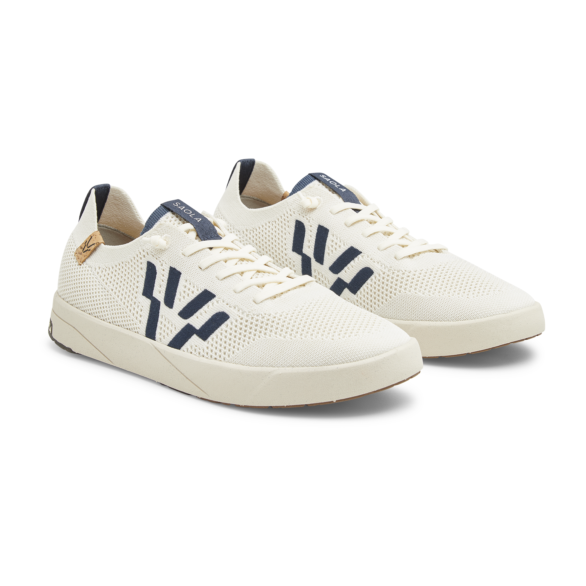 Cali Knit W White Navy - SAOLA EUROPE © 2024