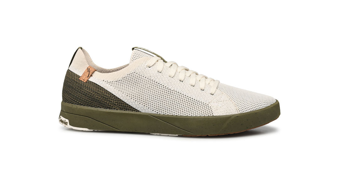 Cannon Knit M 2.0 White / Burnt Olive - SAOLA EUROPE © 2024