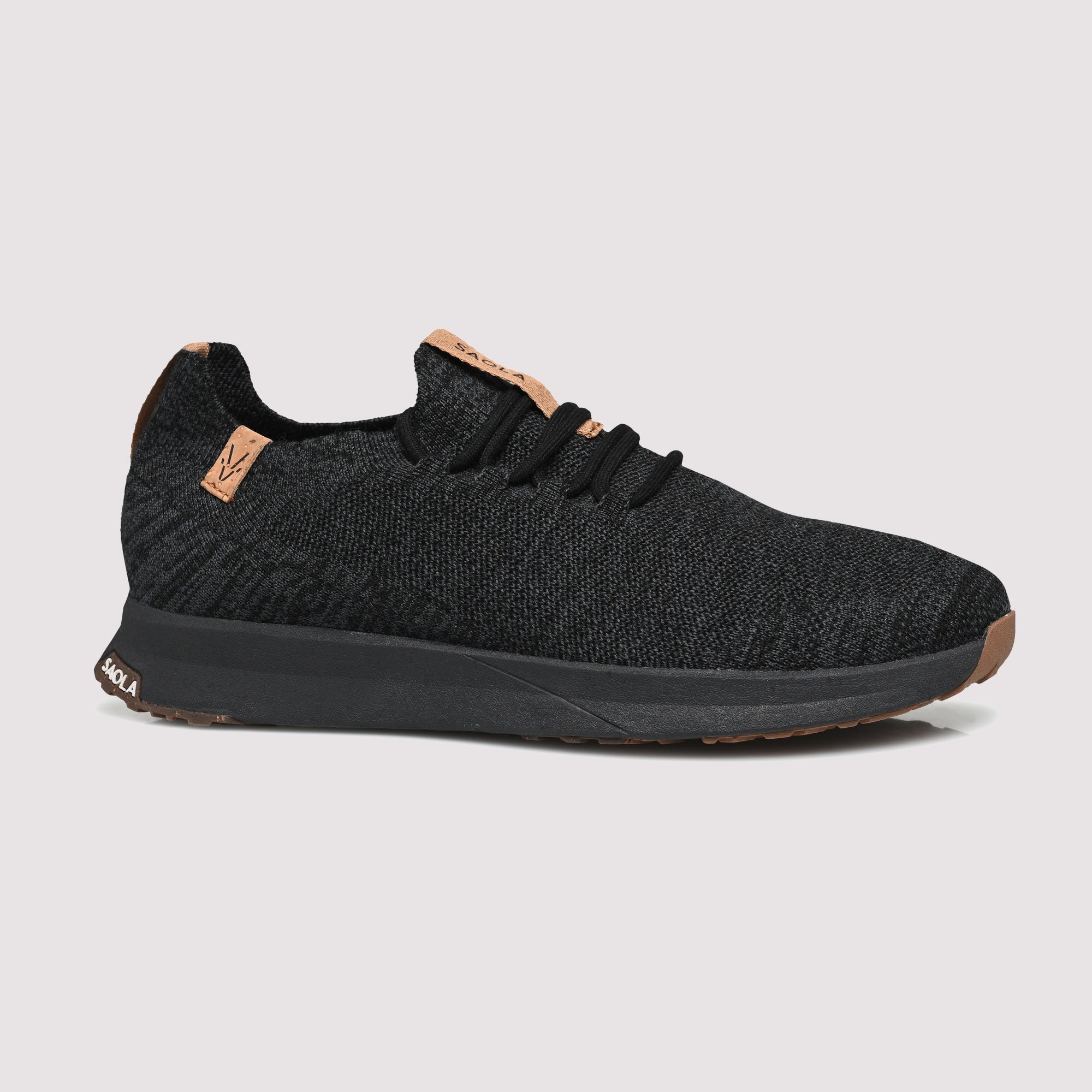 Tsavo M 2.0 Wool Black - Steel Grey