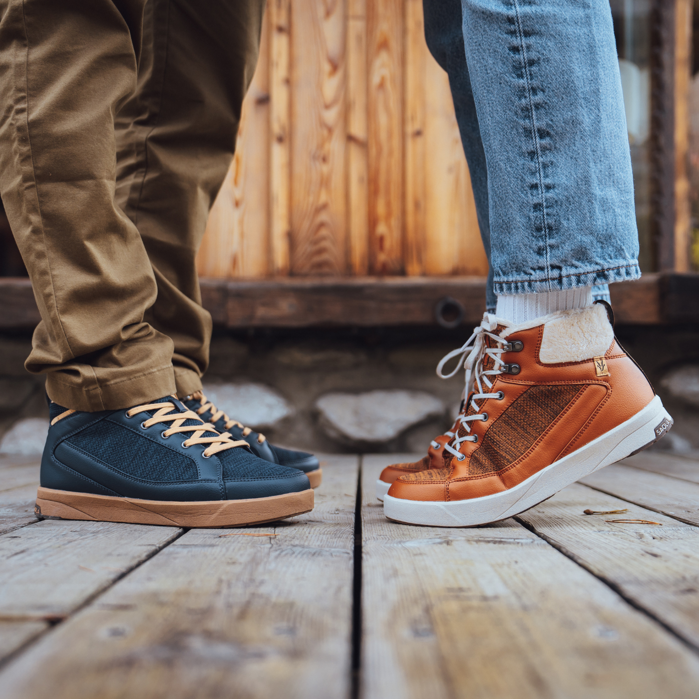 Chaussures éco-responsables pour l'hiver