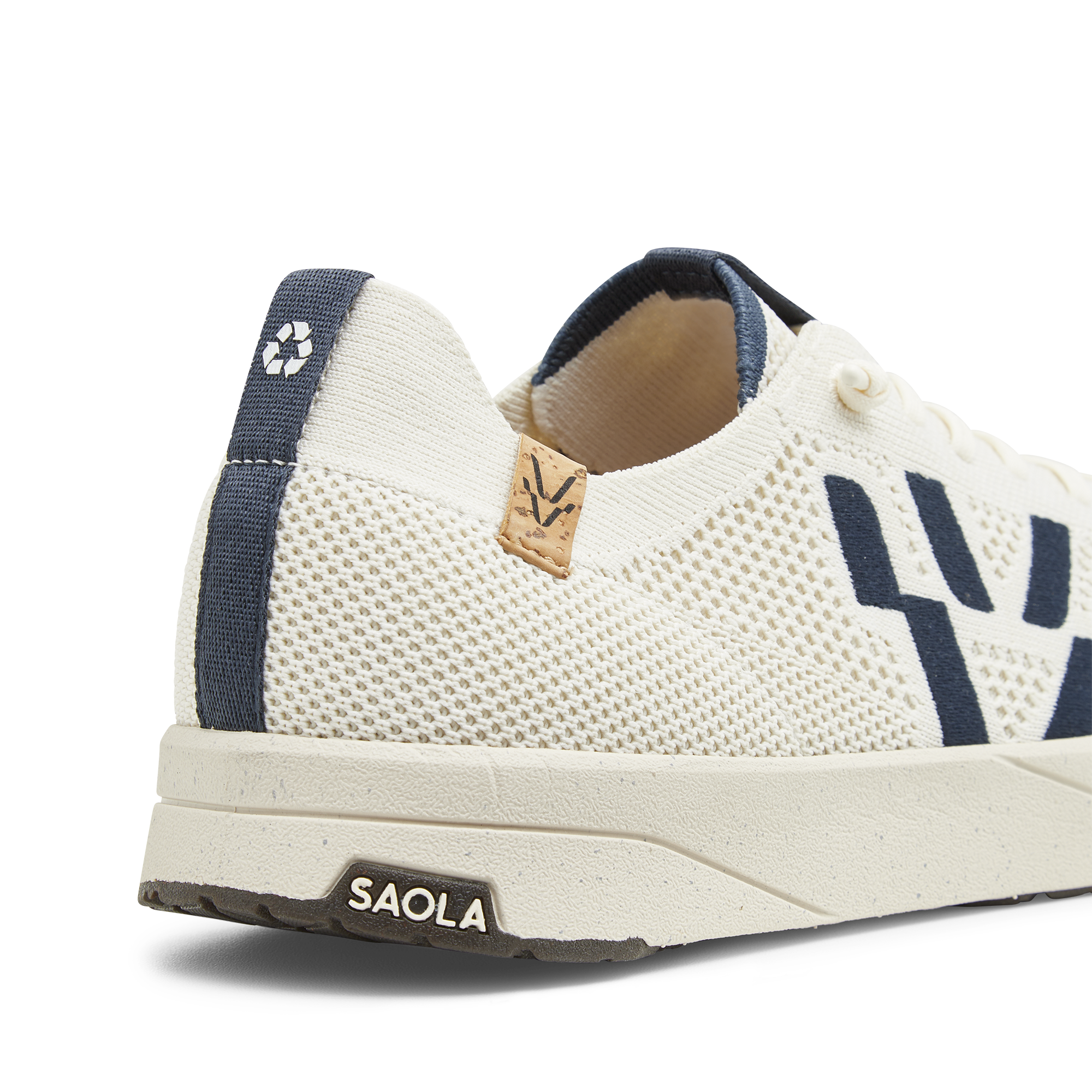 Cali Knit W White Navy - SAOLA EUROPE © 2024