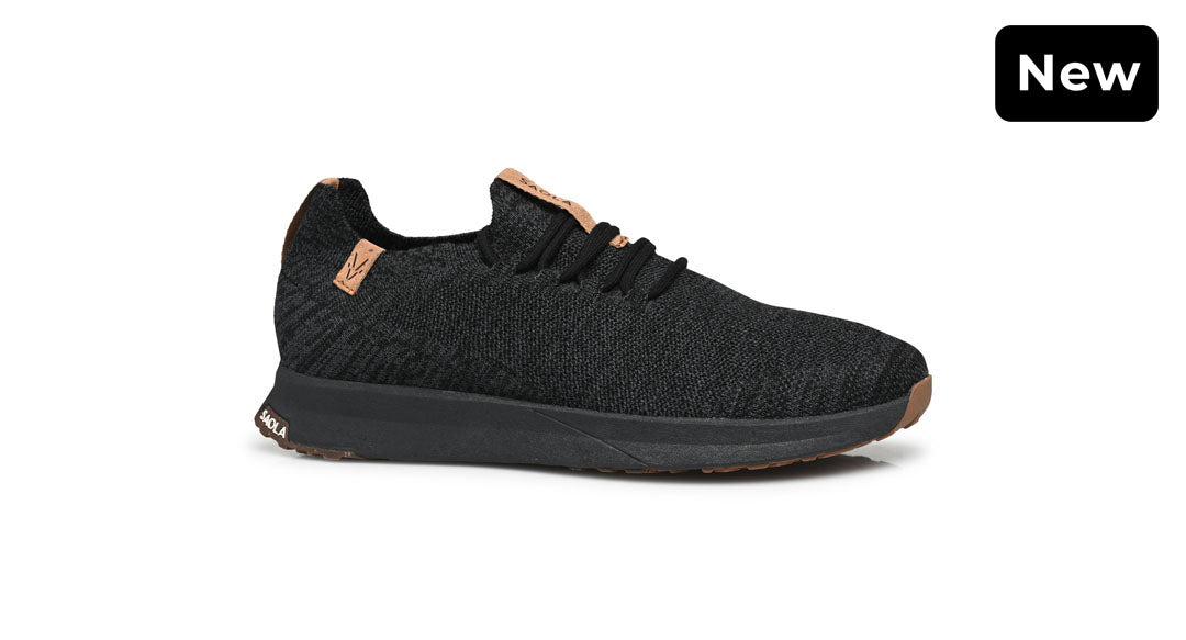 Tsavo M 2.0 Wool Black - Steel Gray