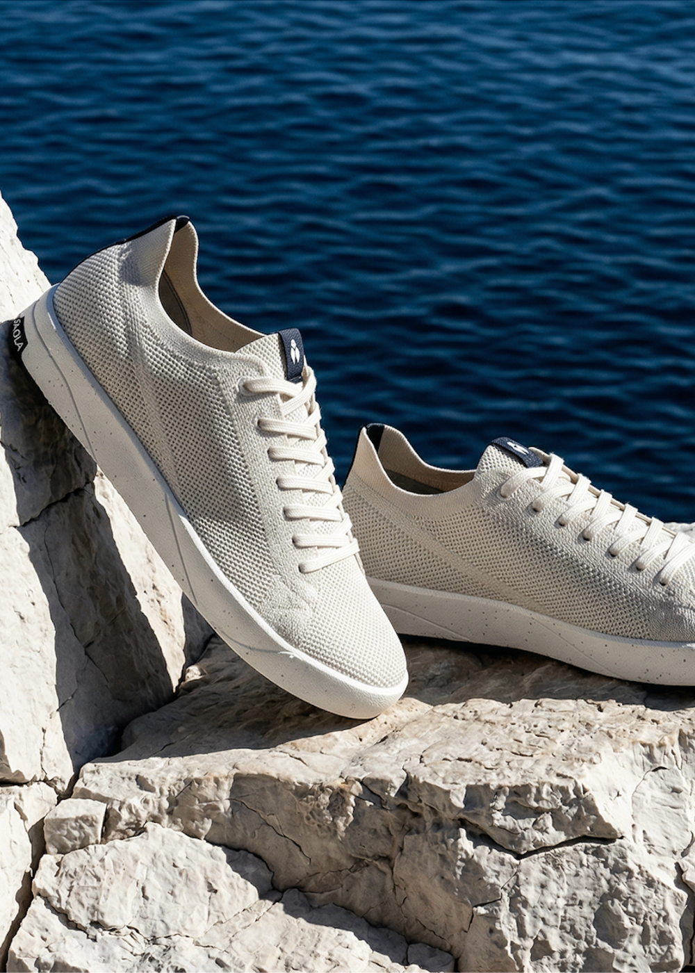Cannon Knit Seagale White Navy - SAOLA EUROPE © 2024