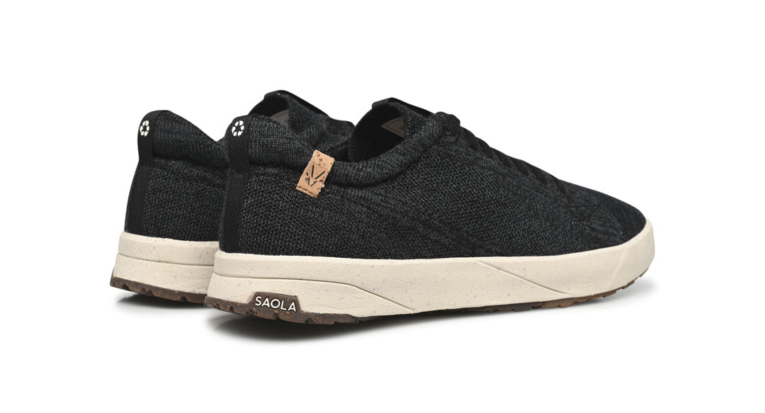 Cannon Knit W 2.0 Wool Black - Steel Gray