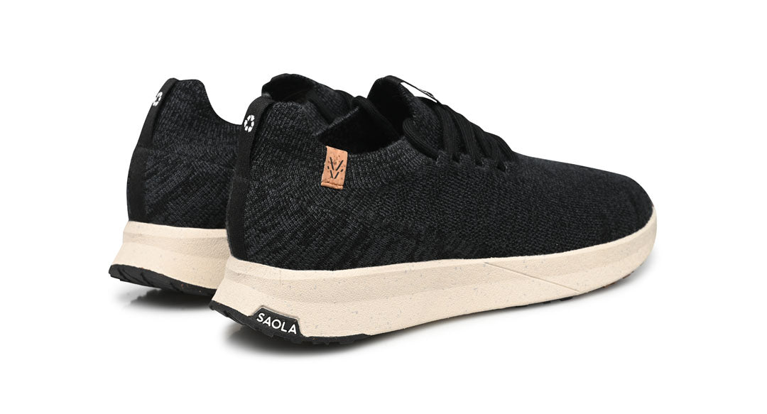 Tsavo W 2.0 Wool Black - Steel Gray