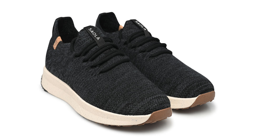 Tsavo W 2.0 Wool Black - Steel Gray